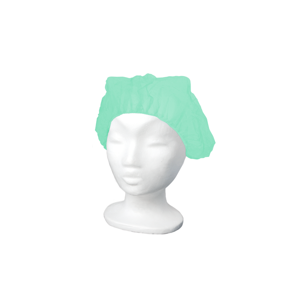 MaiMed® Cap B Baretthauben grün – 100 Stück