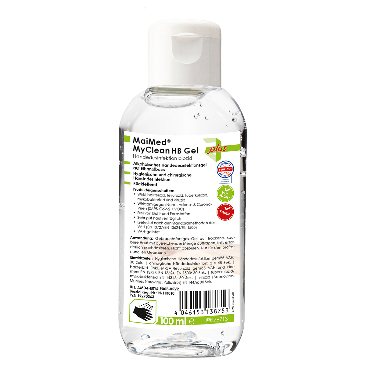 MaiMed® MyClean HB Gel Händedesinfektion – 100 ml