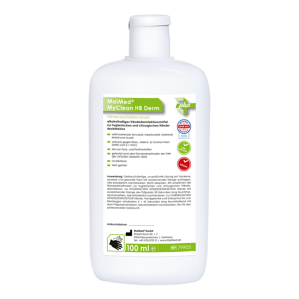 MaiMed® MyClean HB Derm Händedesinfektion – 100 ml