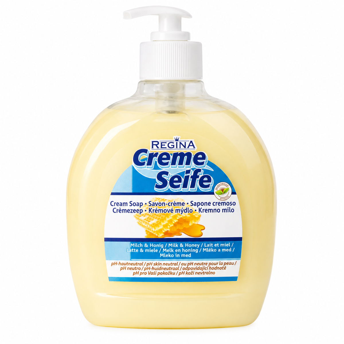 REGINA Creme-Seife Honig-Milch, 500 ml