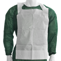MaiMed® Adult Bibs Einmal-Schutzlätzchen mit Auffangtasche – 100 Stück